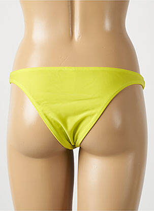 Bas de maillot de bain micro fibres culotte jaune RIO DE SOL femme