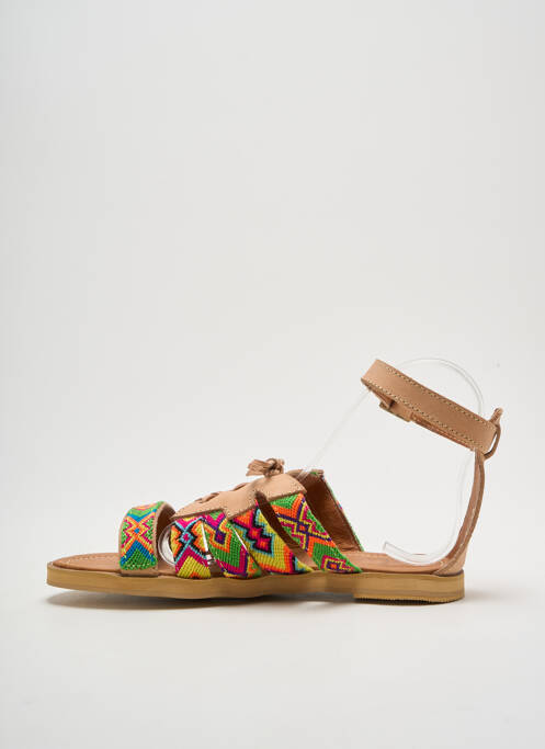 Sandales/Nu pieds marron SANBRAZ pour femme