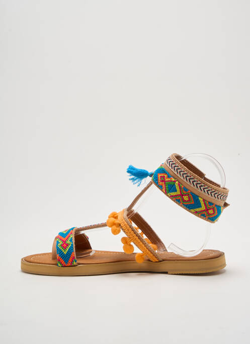 Sandales/Nu pieds marron SANBRAZ pour femme