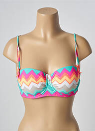 Haut de maillot de bain rose SEAFOLLY femme