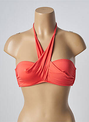 Haut de maillot de bain orange SEAFOLLY femme