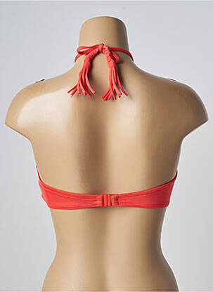 Haut de maillot de bain orange SEAFOLLY femme