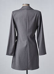 Robe courte gris ANGELA DAVIS pour femme seconde vue