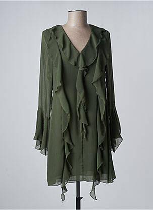 Robe courte vert LUMINA pour femme