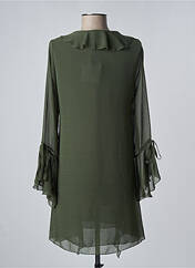 Robe courte vert LUMINA pour femme seconde vue