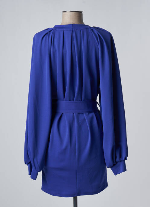 Robe courte bleu THE LULÙ femme