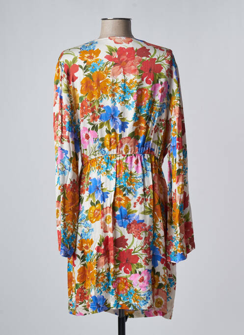 Robe mi-longue blanc ANGELA DAVIS pour femme