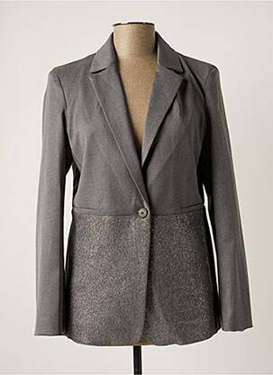 Blazer poches gris ANGELA DAVIS femme