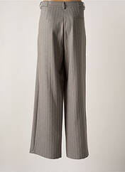 Pantalon large gris LUMINA pour femme seconde vue
