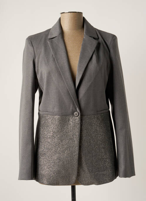 Blazer gris ANGELA DAVIS pour femme