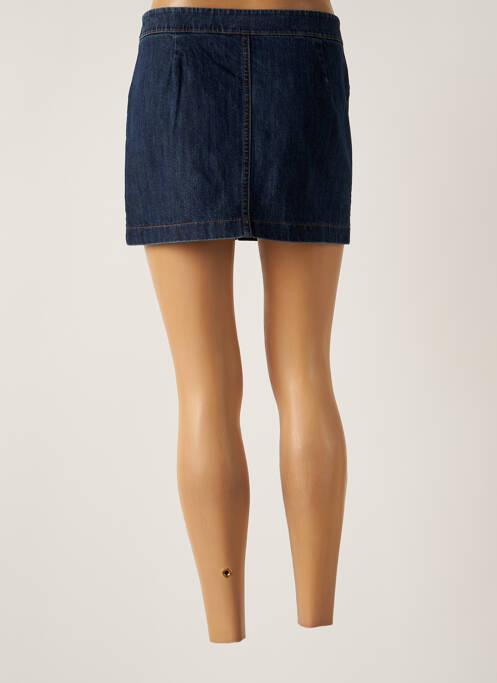 Jupe courte bleu KING KONG pour femme