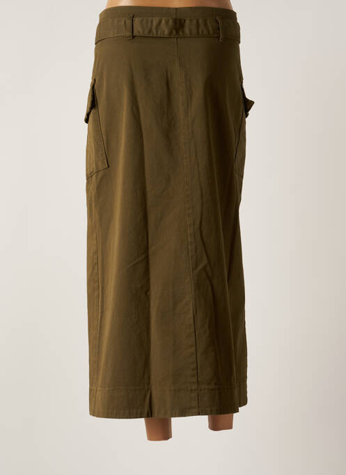 Jupe longue vert ANGELA DAVIS pour femme