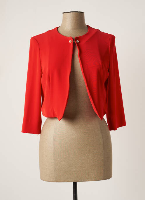 Veste chic rouge DAMA MIA pour femme