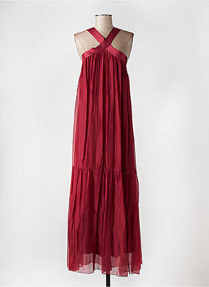 Robe longue rouge KING KONG femme