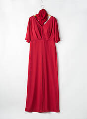 Combi-pantalon rouge FASHION NEW YORK pour femme seconde vue