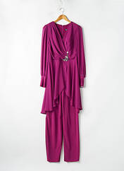 Combi-pantalon violet FASHION NEW YORK pour femme seconde vue