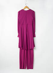Combi-pantalon violet FASHION NEW YORK pour femme seconde vue