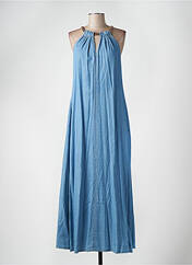 Robe longue bleu KING KONG pour femme seconde vue