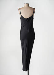 Robe longue noir ANGELA DAVIS pour femme seconde vue