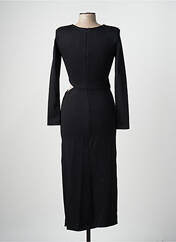 Robe longue noir ANGELA DAVIS pour femme seconde vue