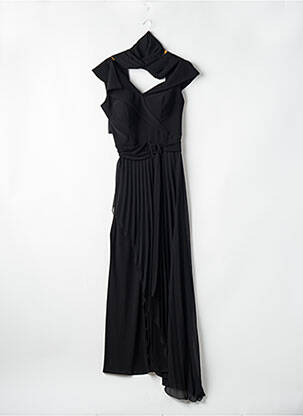 Robe longue noir FASHION NEW YORK pour femme