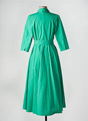 Robe longue vert ANGELA DAVIS pour femme seconde vue