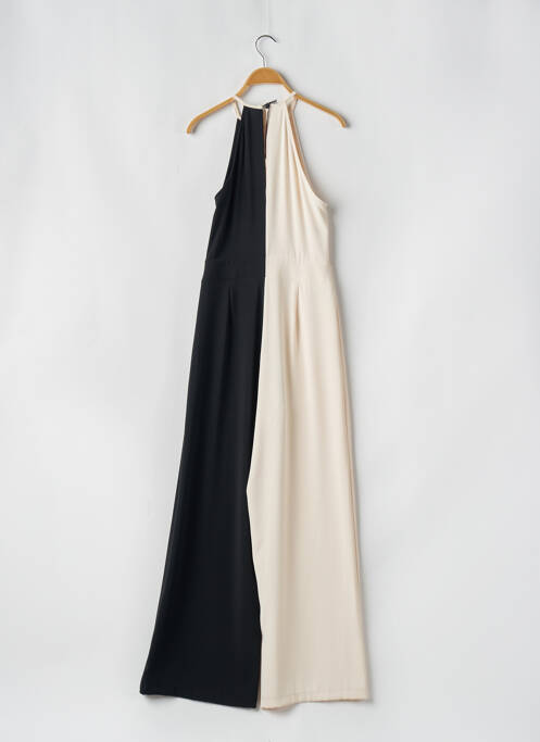 Combi-pantalon noir ANGELA DAVIS femme