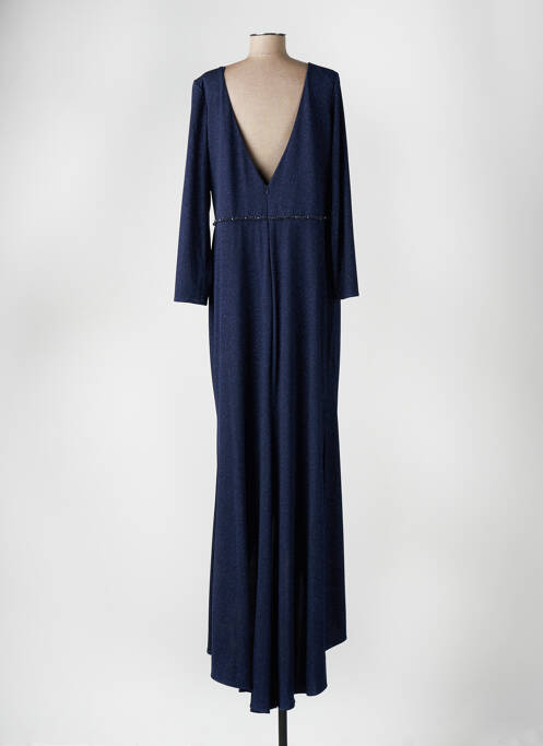 Robe longue bleu FASHION NEW YORK pour femme