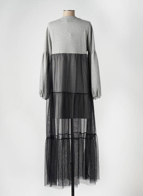 Robe longue gris ANGELA DAVIS pour femme