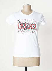 T-shirt blanc LIU JO pour femme seconde vue