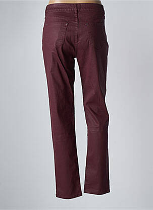 Pantalon slim tissage enduit taille normale rouge GERARD DAREL femme