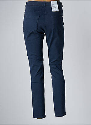 Jegging tissage popeline taille normale bleu EAST DRIVE femme