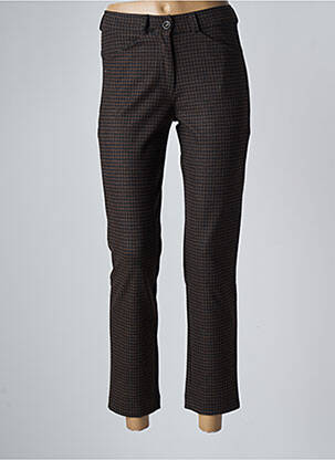 Pantalon 7/8 stretch taille normale noir EAST DRIVE femme