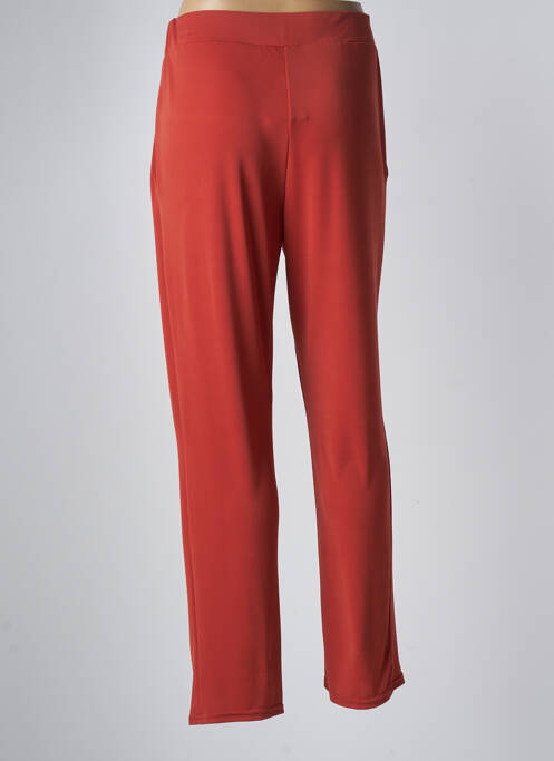 Pantalon slim orange UN TEMPS POUR ELLE pour femme