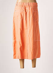 Jupe mi-longue orange DIANE LAURY pour femme seconde vue