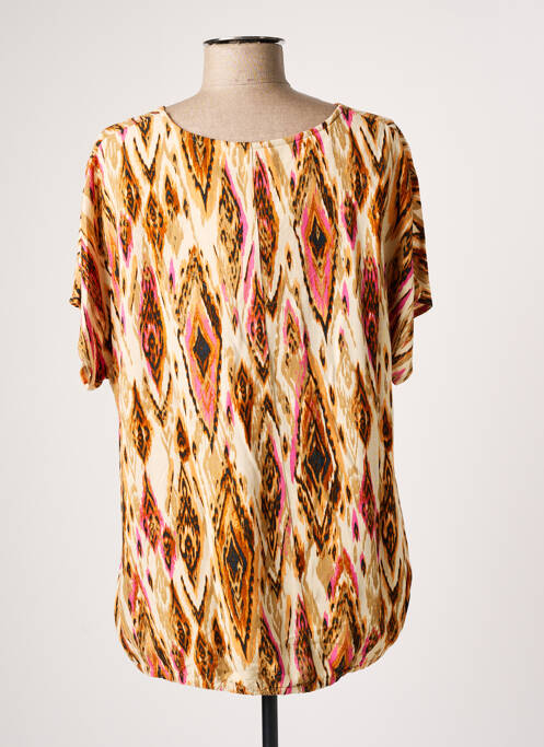 Blouse beige CISO pour femme