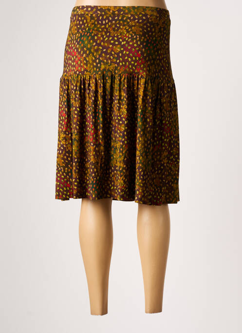 Jupe mi-longue vert AGATHE & LOUISE pour femme