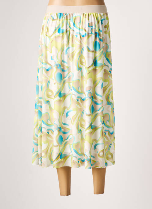 Jupe mi-longue vert BARBARA LEBEK pour femme