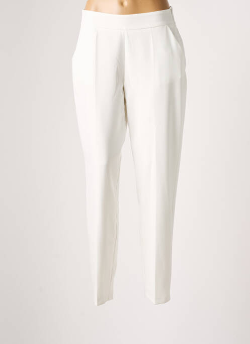 Pantalon droit blanc GREGORY PAT pour femme