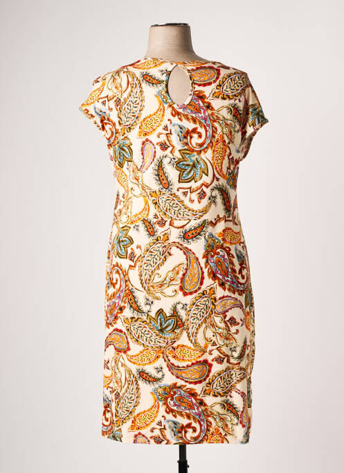 Robe mi-longue beige AZAY pour femme