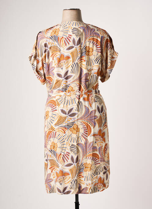 Robe mi-longue beige DIANE LAURY femme