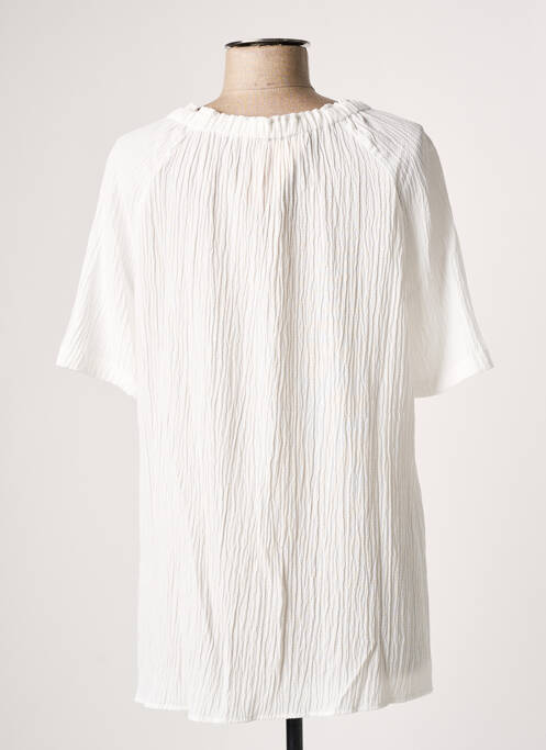 Tunique manches courtes blanc CECIL pour femme