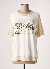 T-shirt beige HAJO pour femme seconde vue
