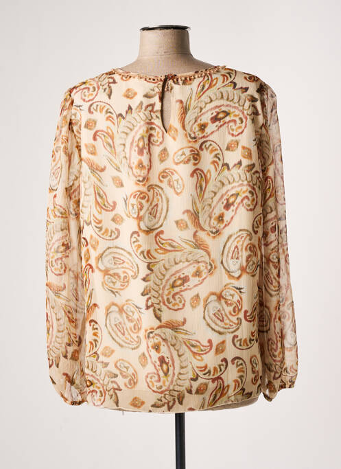 Blouse beige COMME ÇA pour femme