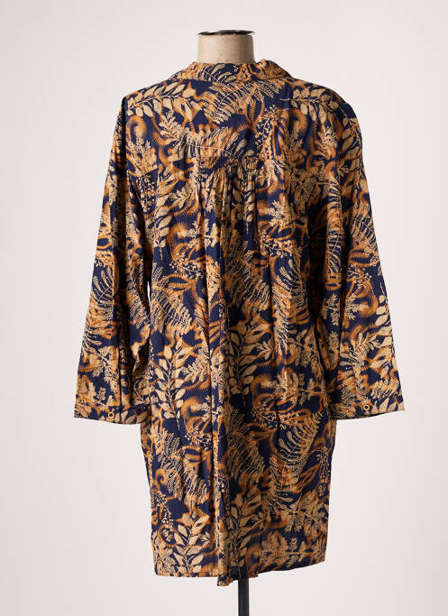 Tunique manches longues bleu CISO pour femme