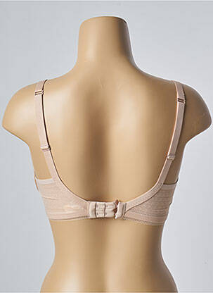 Soutien-gorge broderie haut soutien-gorge moulé beige SIMONE PERELE femme