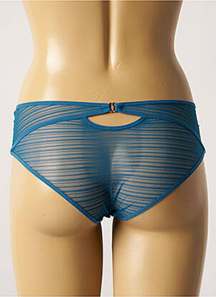 Shorty effet matière satinée bleu SIMONE X SIMONE PÉRÈLE femme
