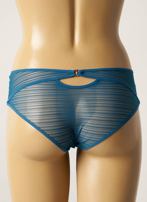 Shorty effet matière satinée bleu SIMONE X SIMONE PÉRÈLE femme