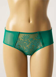 Shorty tissage tulle vert SIMONE X SIMONE PÉRÈLE femme
