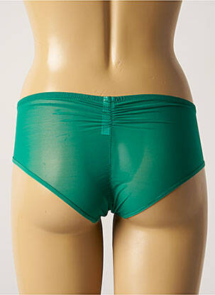 Shorty tissage tulle vert SIMONE X SIMONE PÉRÈLE femme
